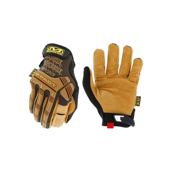 Mechanix Wear Mechanix Wear Durahide M-Pact Leather Work Gloves, Brown, Large LMP-75-010 - main